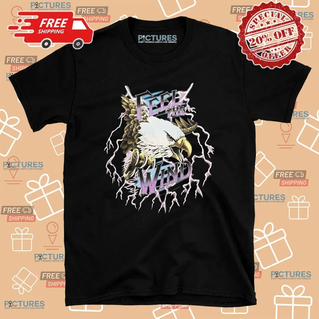 Kanye West American Thunder Feel The Wind T Shirt