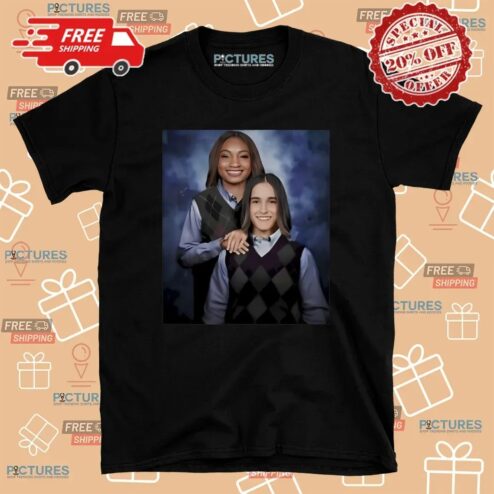 Kiki Iriafen and Sonia Citron Washington Mystics Step Brother Parody Meme T Shirt