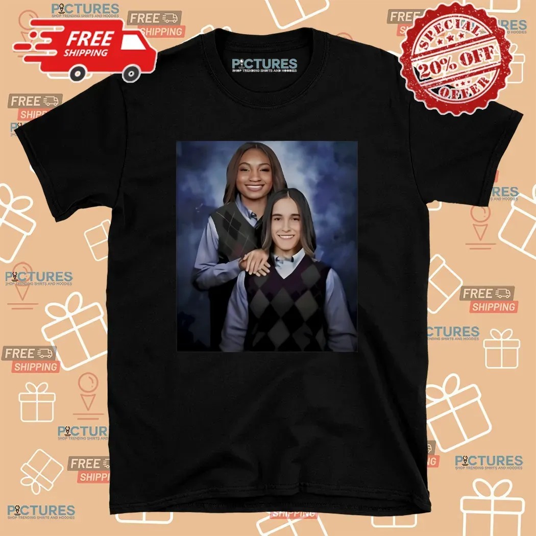 Kiki Iriafen and Sonia Citron Washington Mystics Step Brother Parody Meme T Shirt
