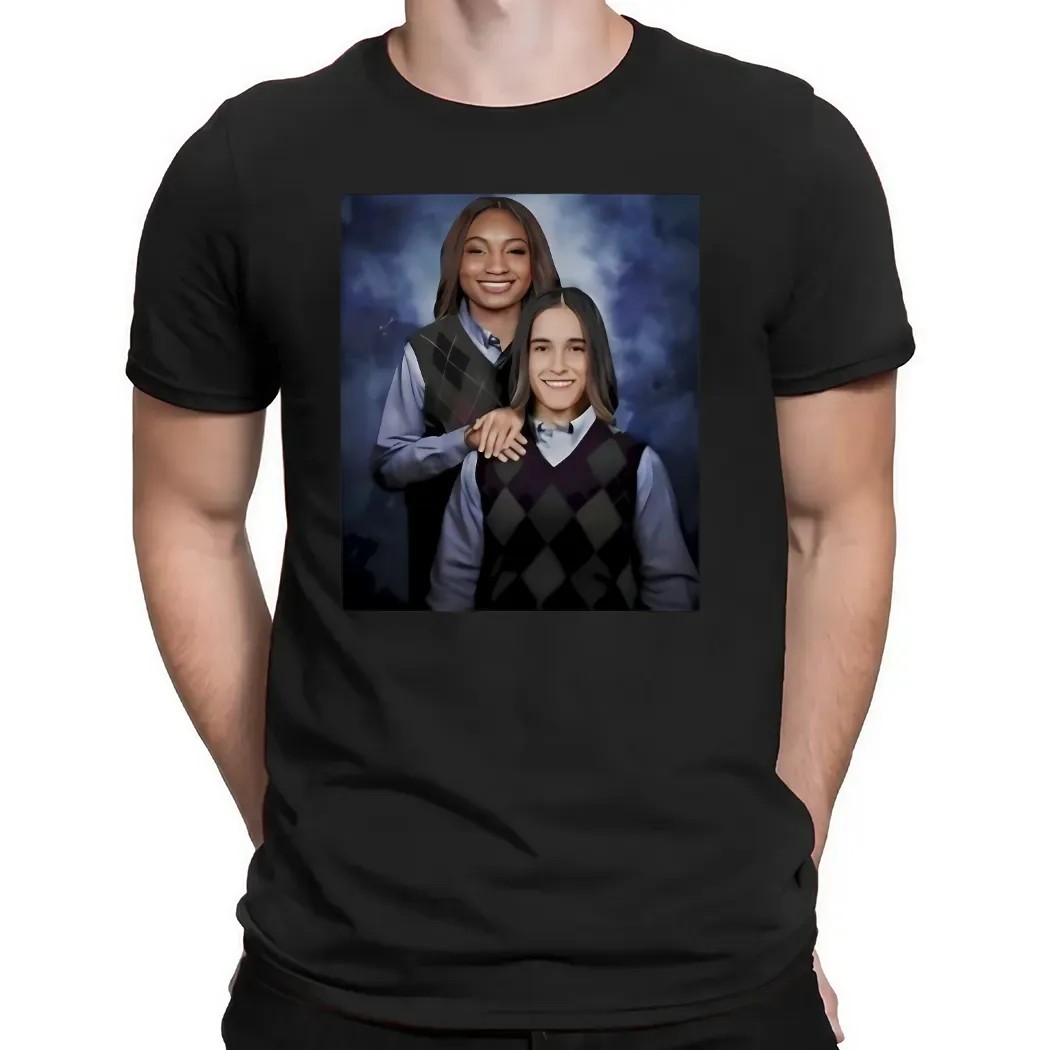 Kiki Iriafen and Sonia Citron Washington Mystics Step Brother Parody Meme T Shirt