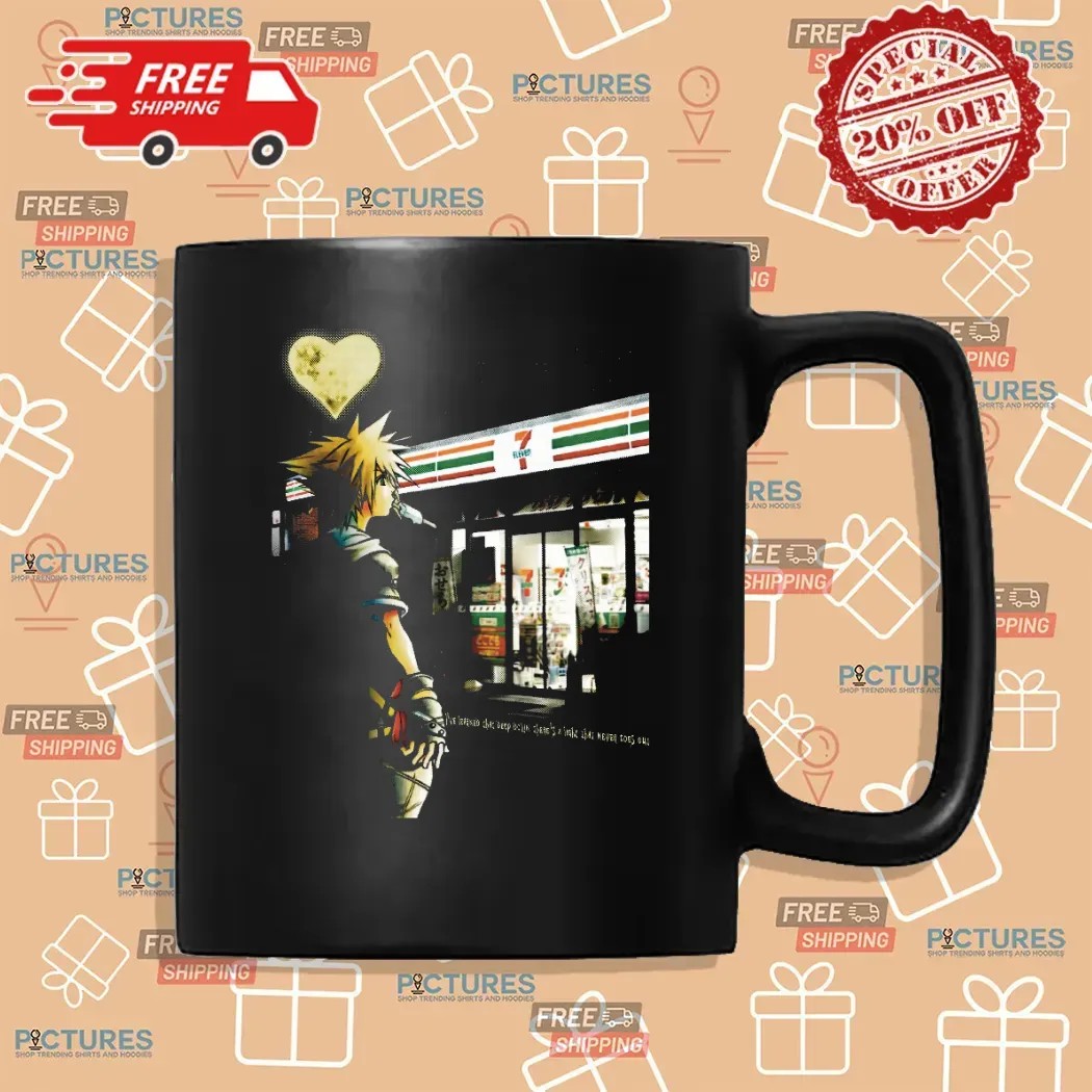 Kingdom Hearts Sora At 7 Eleven Convenience Store I've Learned That Deep Down There's A LIght That Never Goes Out Parody Mashup T Shirt