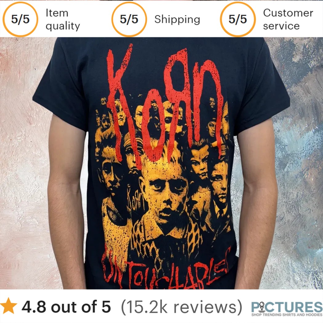 Korn Untouchables Vintage T Shirt_2