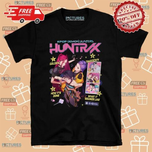 Kpop Demon Hunters Huntrix Girls Mira Rumi Joey   Back to School Kpop Fan T Shirt