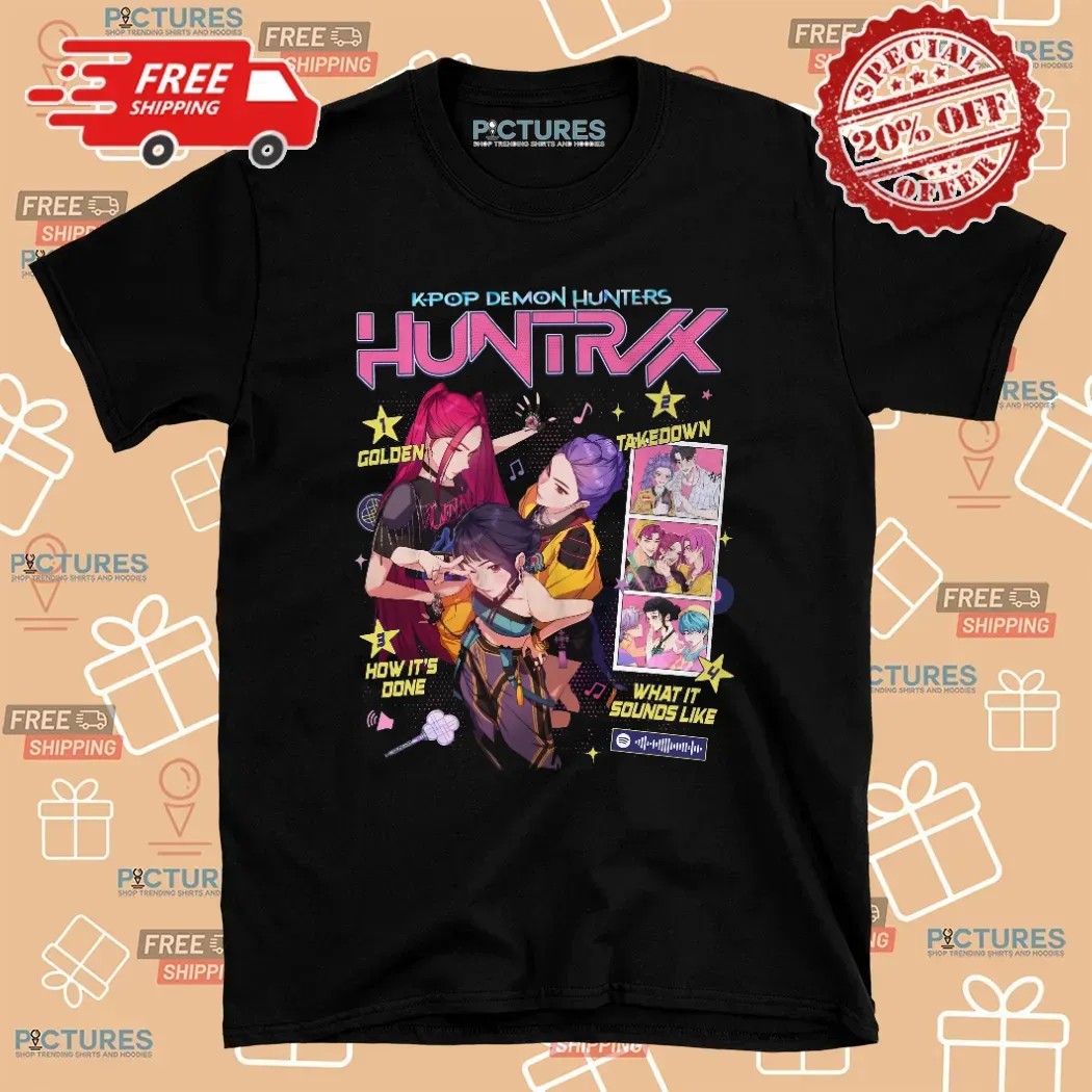 Kpop Demon Hunters Huntrix Girls Mira Rumi Joey Back to School Kpop Fan T Shirt Kpop Demon Hunters Huntrix Girls Mira Rumi Joey Back to School Kpop Fan T Shirt