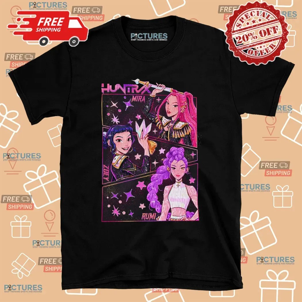 Kpop Demon Hunters Jinu Manga Kpop Huntrix Demon Hunter Saja Girls Fan T Shirt Kpop Demon Hunters Jinu Manga Kpop Huntrix Demon Hunter Saja Girls Fan T Shirt