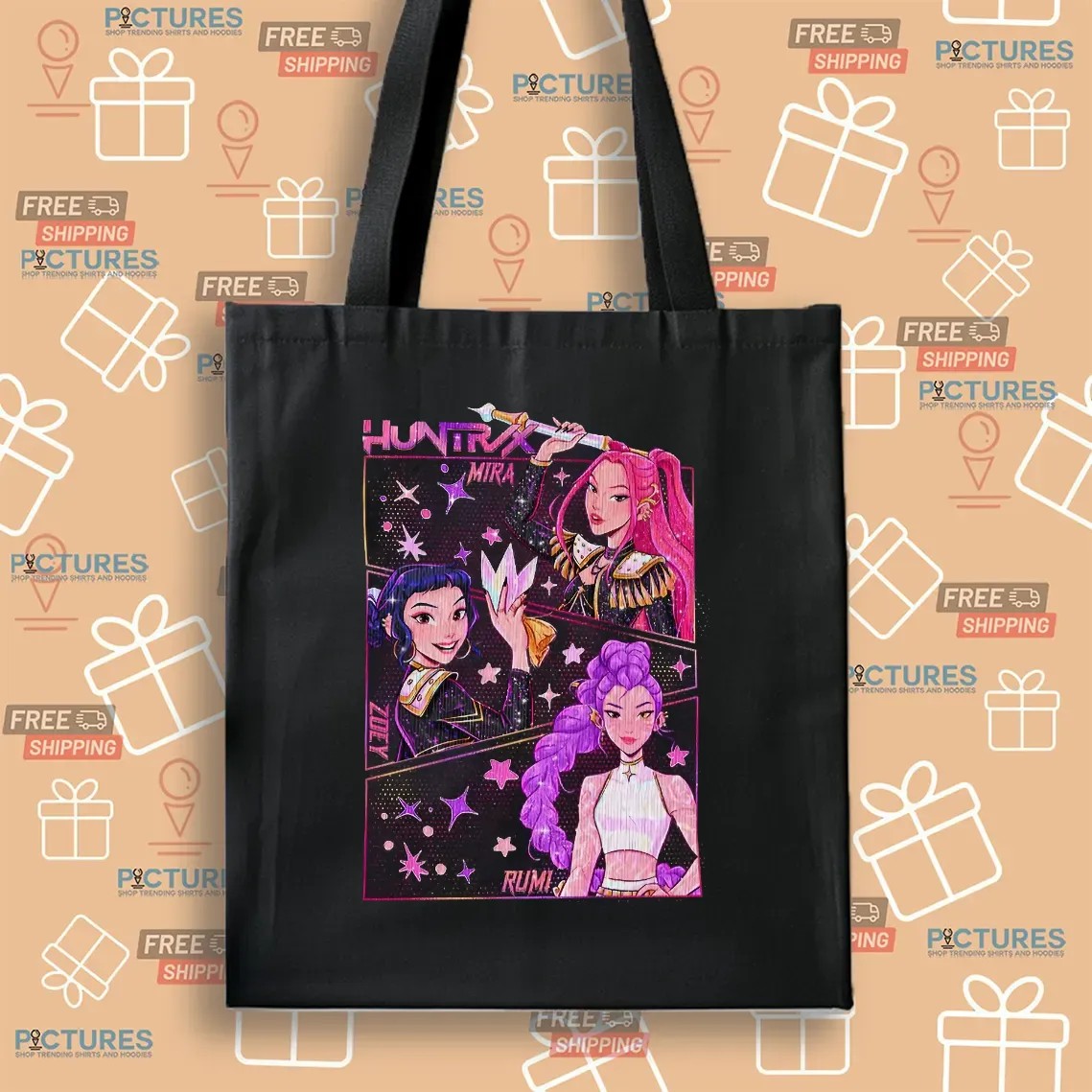 Kpop Demon Hunters Jinu Manga Kpop Huntrix Demon Hunter Saja Girls Fan T Shirt Kpop Demon Hunters Jinu Manga Kpop Huntrix Demon Hunter Saja Girls Fan T Shirt