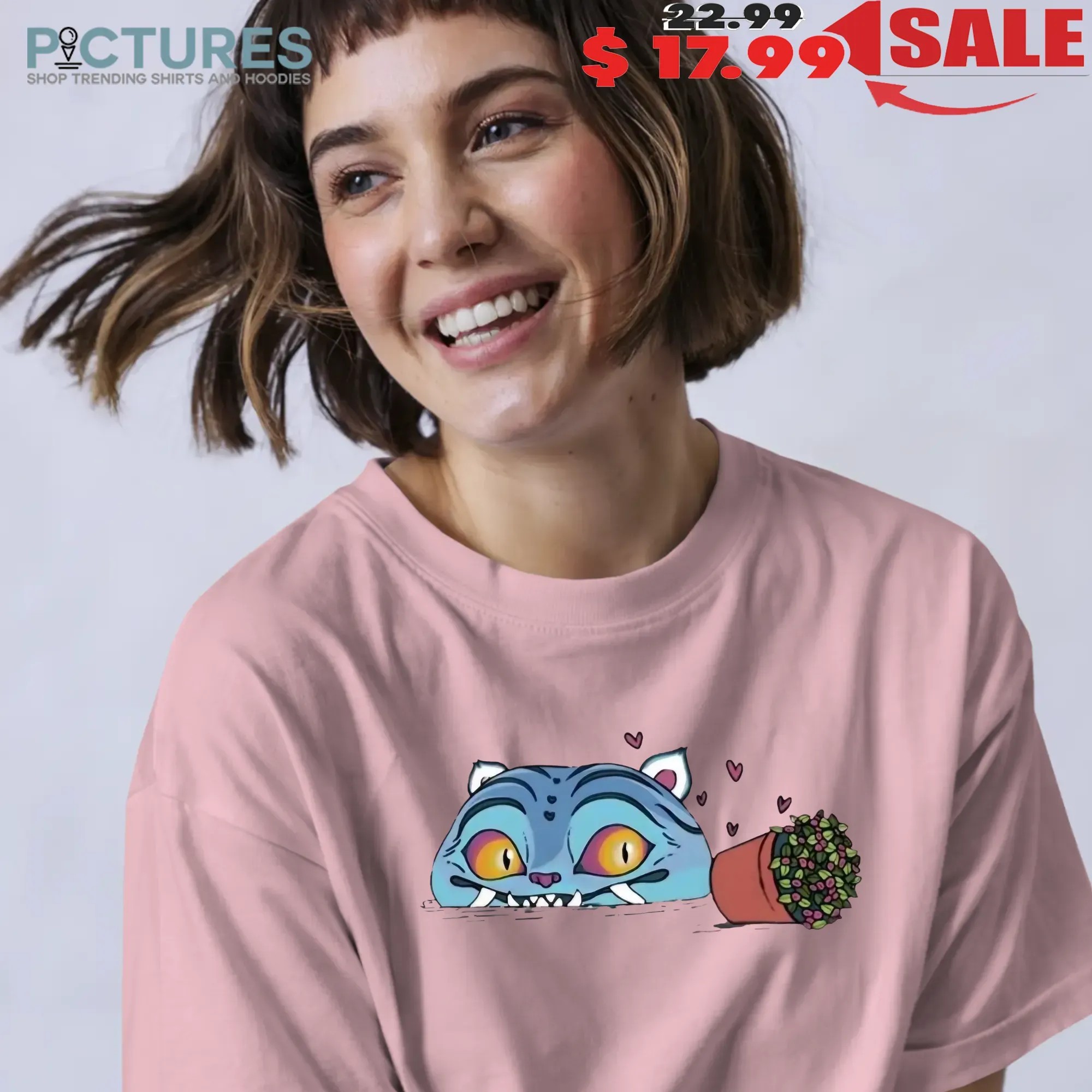 Kpop Demon Hunters Tiger Derpy Anime T Shirt