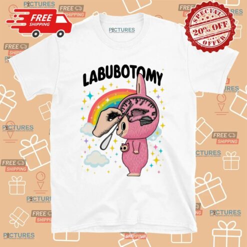 Labubu Labubotomy Brain Meme T Shirt