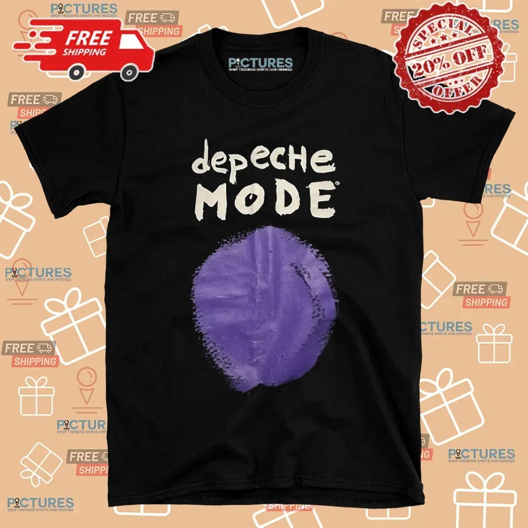 Lady Gaga Wearing Vintage 1993 Depeche Mode DM Tour T Shirt