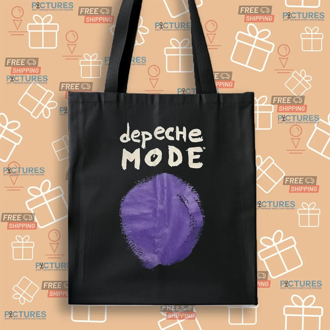 Lady Gaga Wearing Vintage 1993 Depeche Mode DM Tour T Shirt