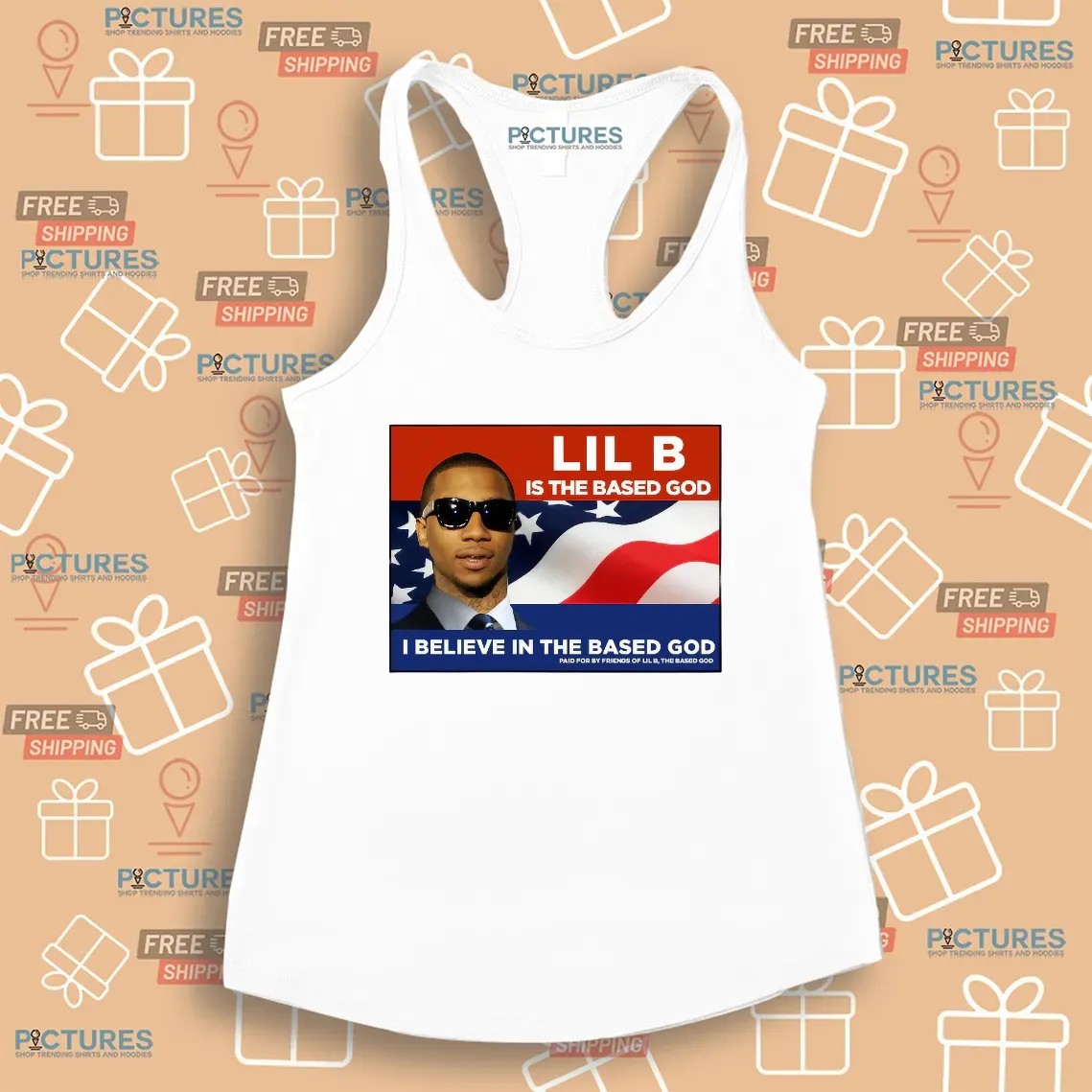 Lil B Is The Based God I Believe In The Based God President T Shirt