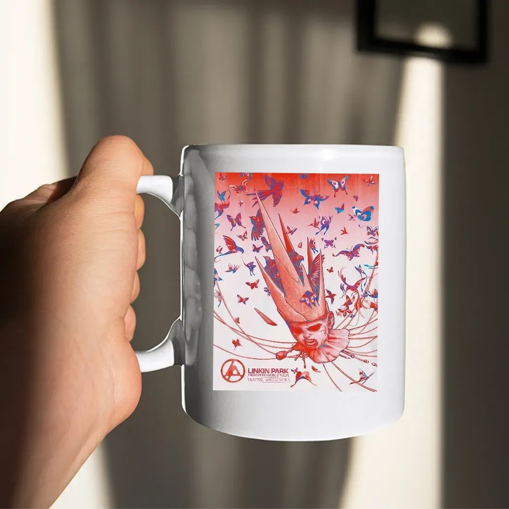 Linkin Park From Zero World Tour 2025 Seattle Washington Event Poster At Climate Pledge Arena On September 24 2025 Graphic T Shirt