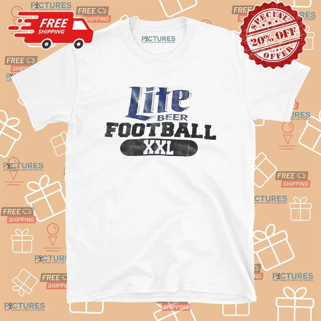 Lite Beer Football XXL T Shirt