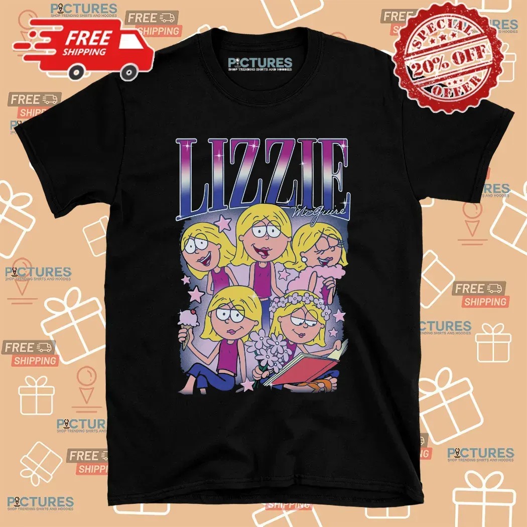 Lizzie McGuire Multi-Portrait Bootleg T Shirt
