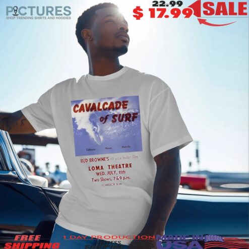 Louis Tomlinson Wearing Cavalcade Of Surf Loma Theatre T Shirt