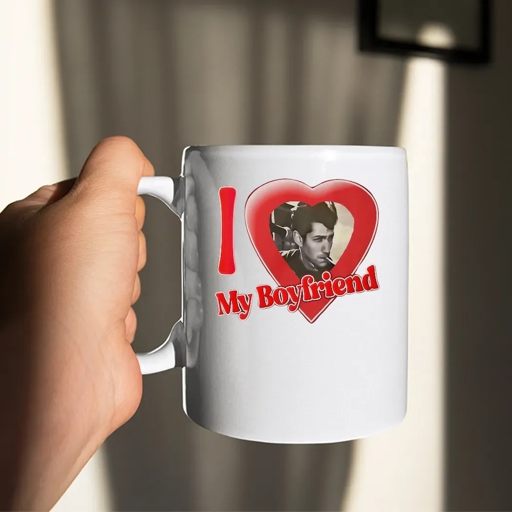 Louise Verneuil I Love My Boyfriend Alex Turner Heart T Shirt