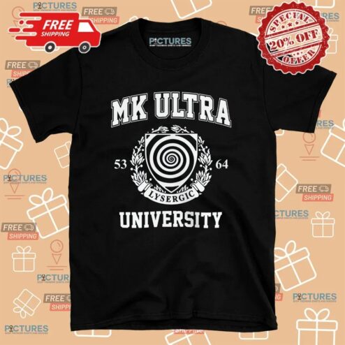 MK Ultra University Lysergic T Shirt