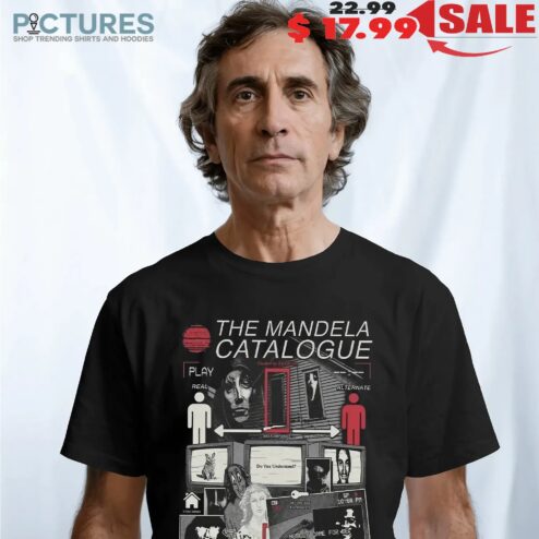 Mandela Catalogue Wanted By The FBI Poster Adam Murray and Jonah Marshall Horror Halloween T Shirt
