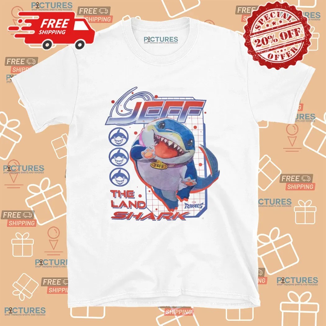 Marvel Rivals Jeff The Land Shark T Shirt