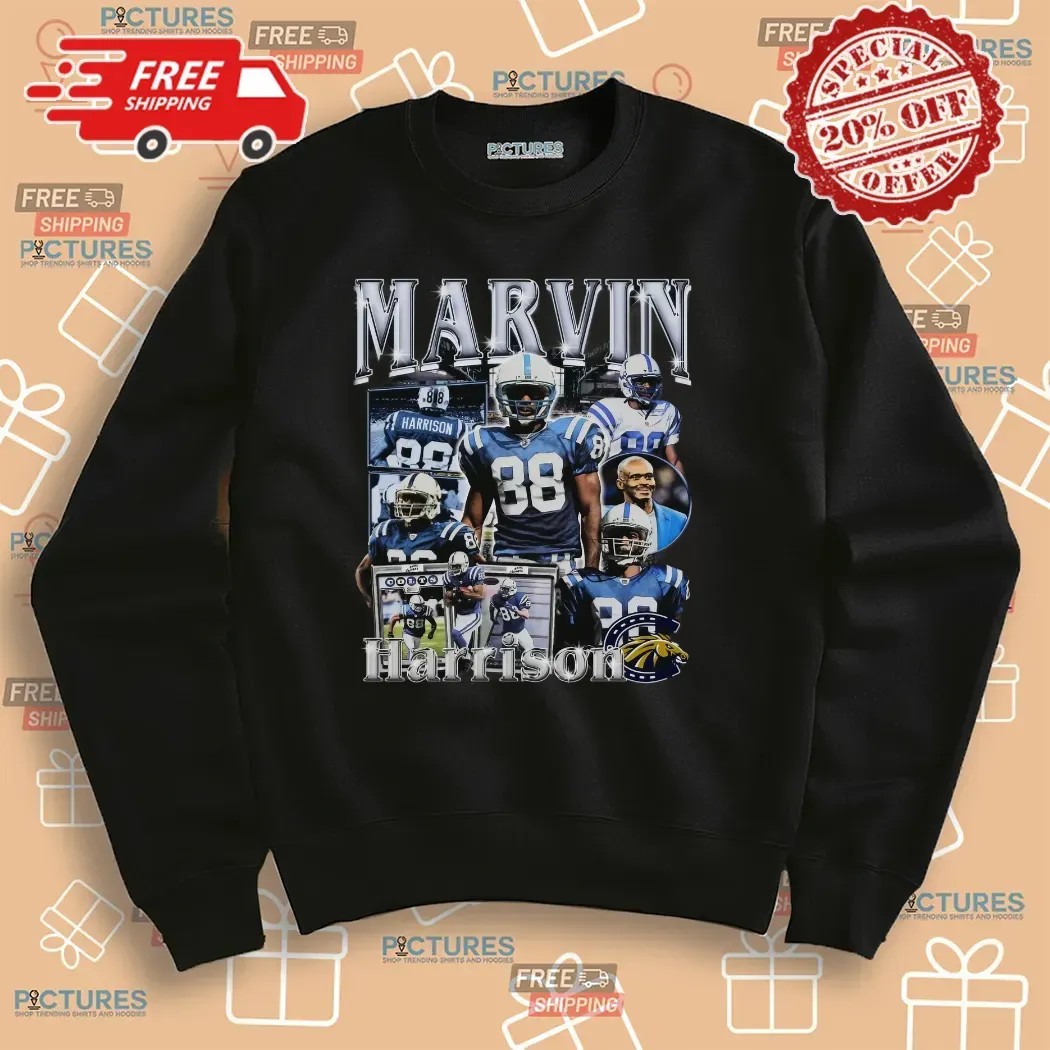 Marvin Harrison Vintage Bootleg T Shirt