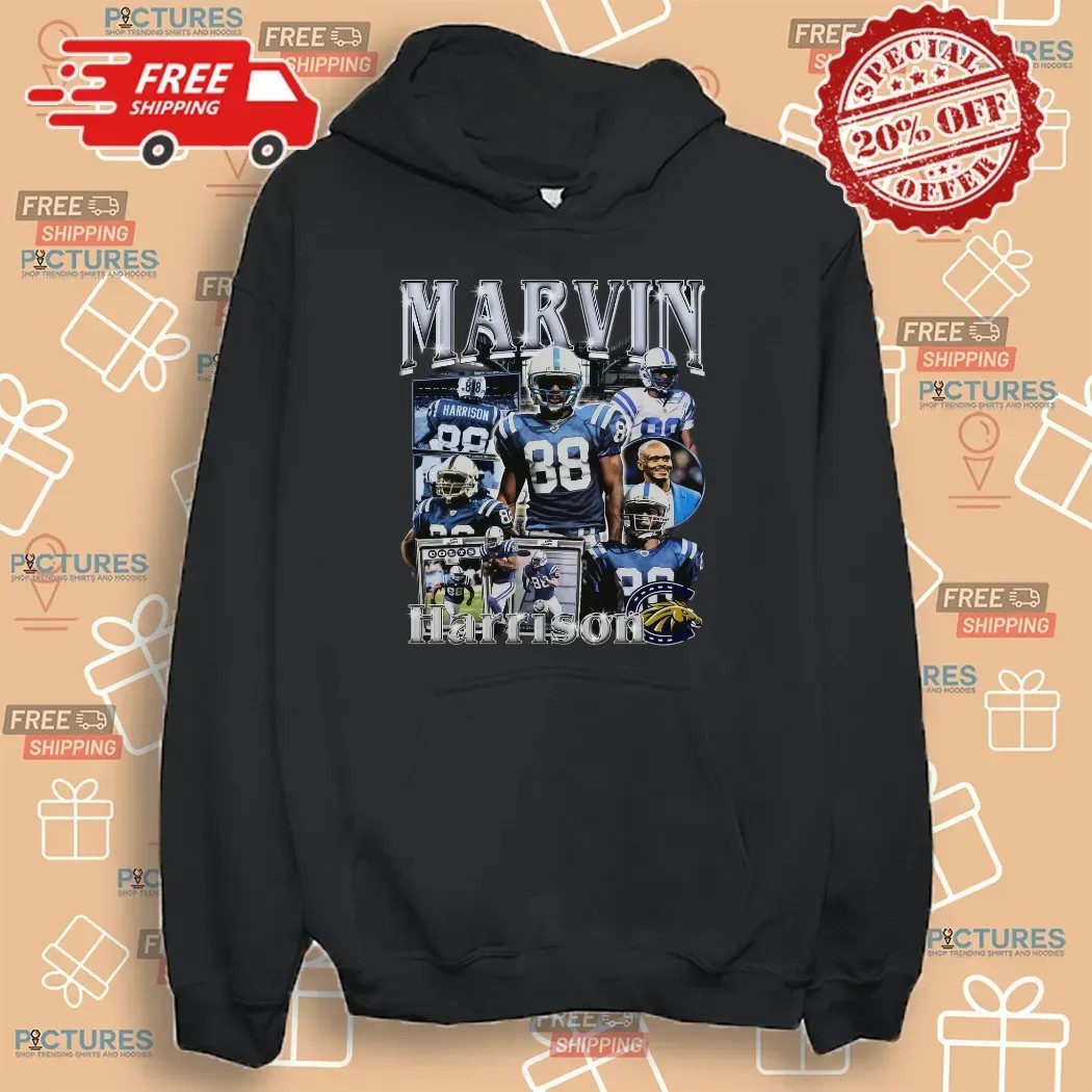 Marvin Harrison Vintage Bootleg T Shirt