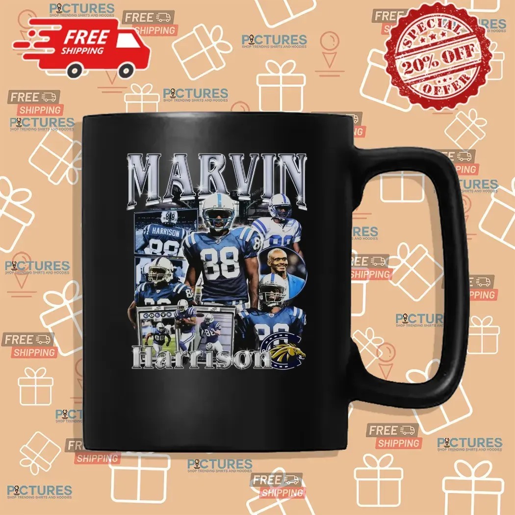 Marvin Harrison Vintage Bootleg T Shirt