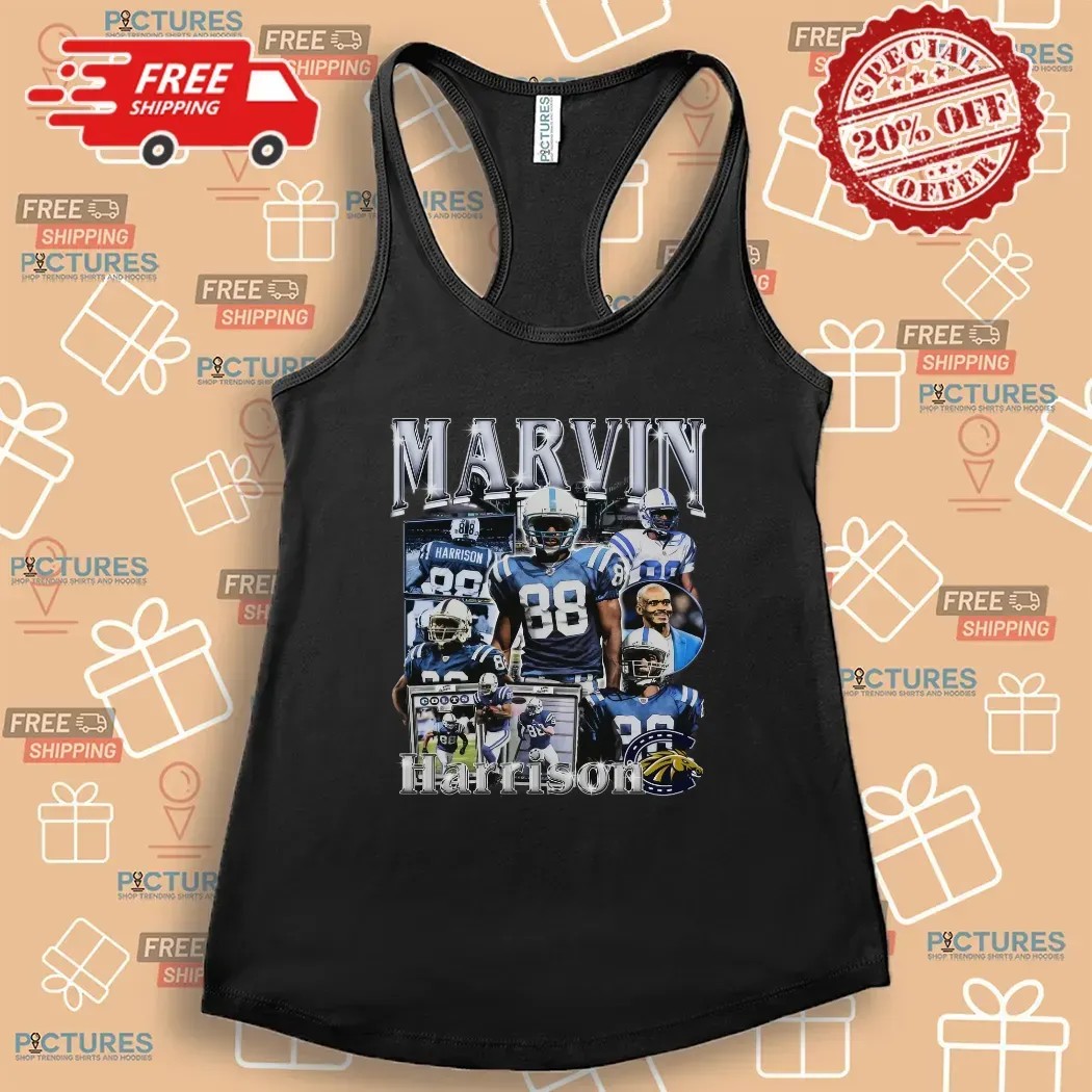 Marvin Harrison Vintage Bootleg T Shirt