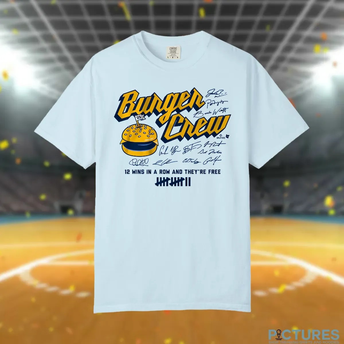 Milwaukee Burger Crew 12 Wins In A Row And They're Free Signatures T Shirt