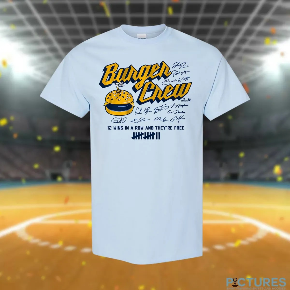Milwaukee Burger Crew 12 Wins In A Row And They're Free Signatures T Shirt