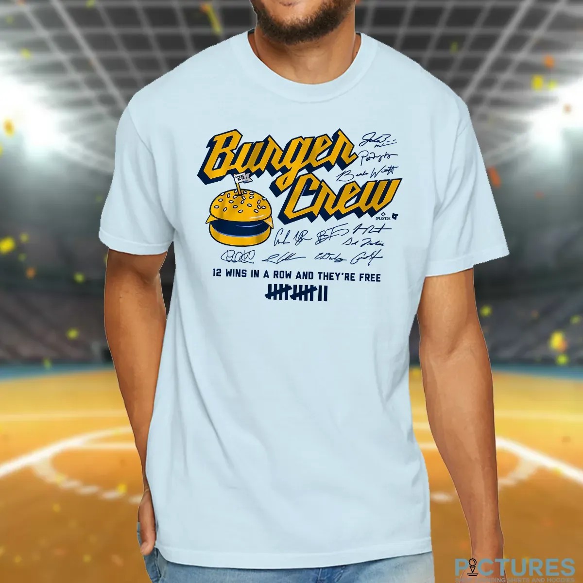 Milwaukee Burger Crew 12 Wins In A Row And They're Free Signatures T Shirt