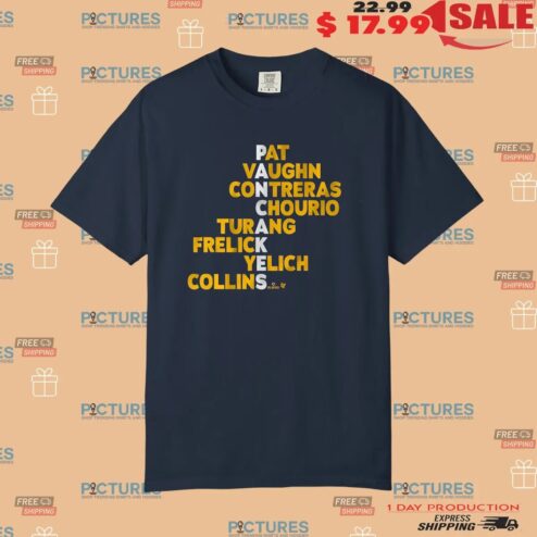 Milwaukee Panthers Football Pancakes Names Pat Vaughn Contreras Chourio T Shirt