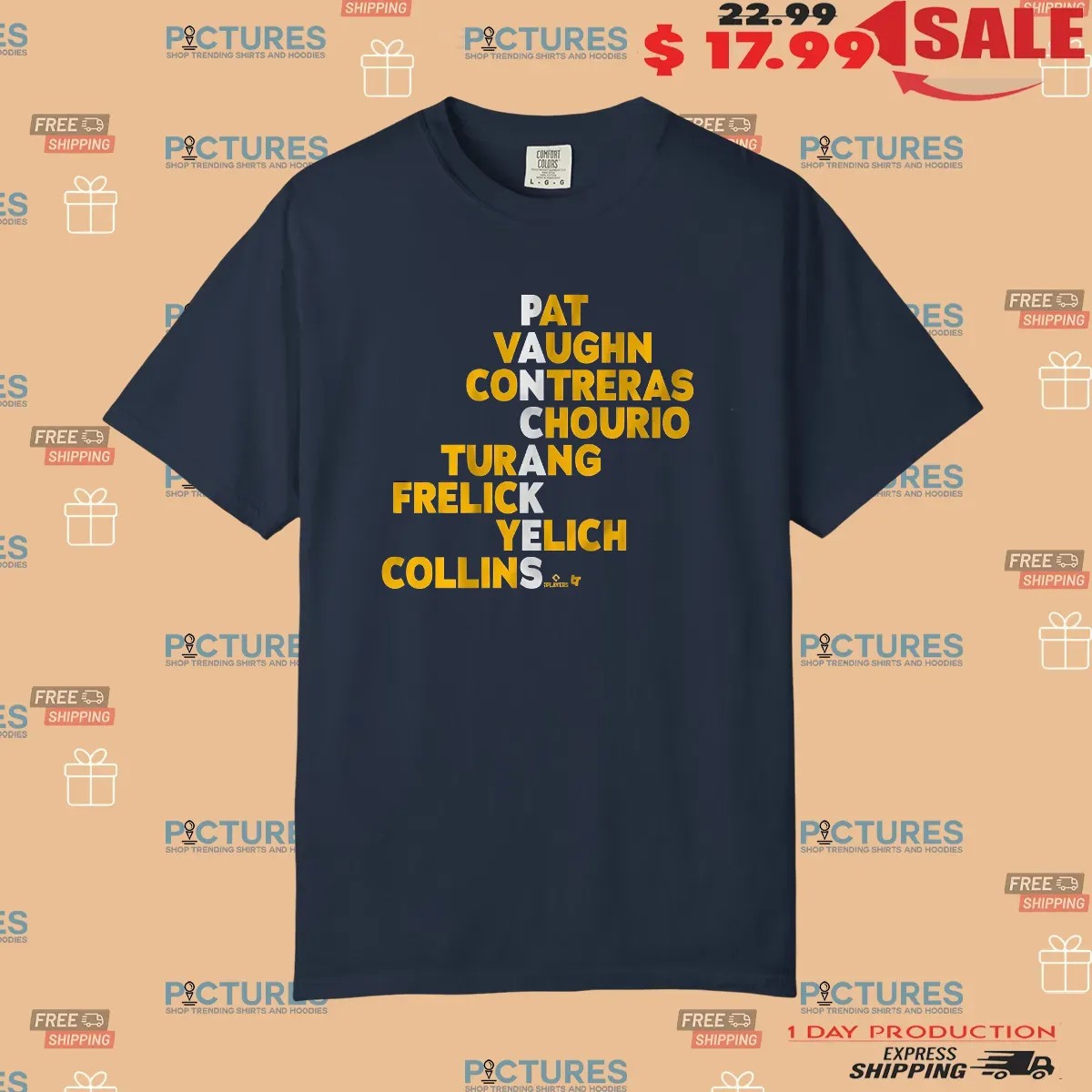 Milwaukee Panthers Football Pancakes Names Pat Vaughn Contreras Chourio T Shirt