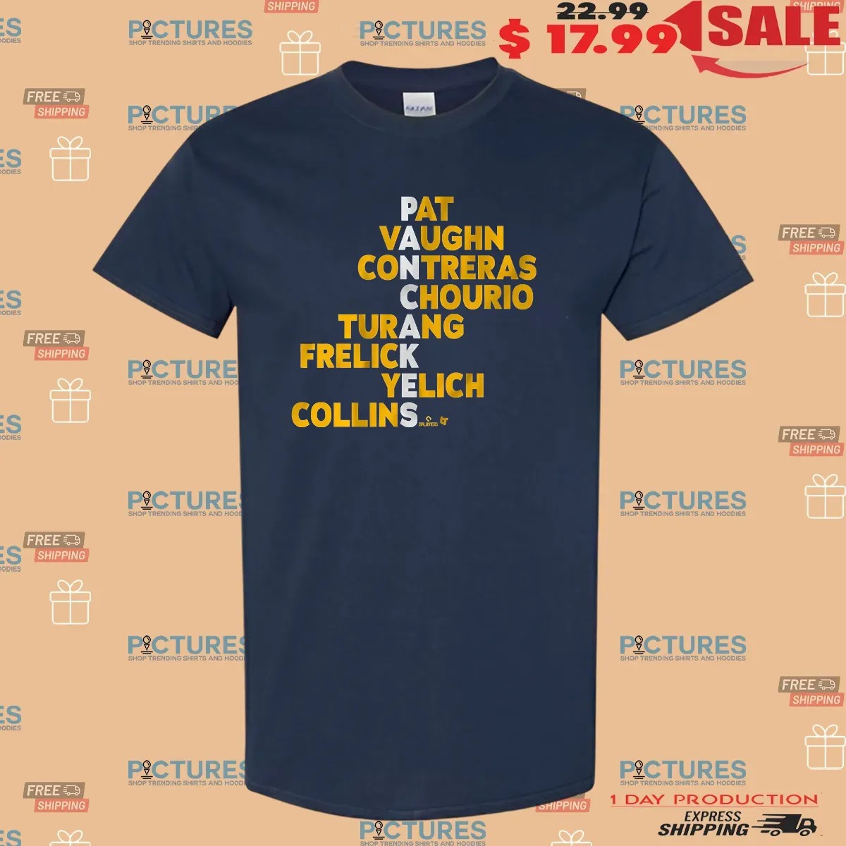 Milwaukee Panthers Football Pancakes Names Pat Vaughn Contreras Chourio T Shirt