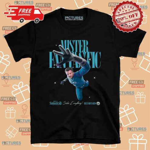 Mister Fantastic Reed Richards Fantastic Four Solve Everything Pedro Pascal T Shirt
