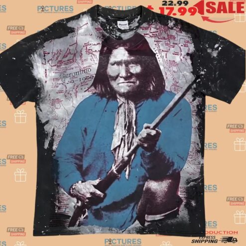 Mosquito Head Geronimo 3D All Over Print T Shirt