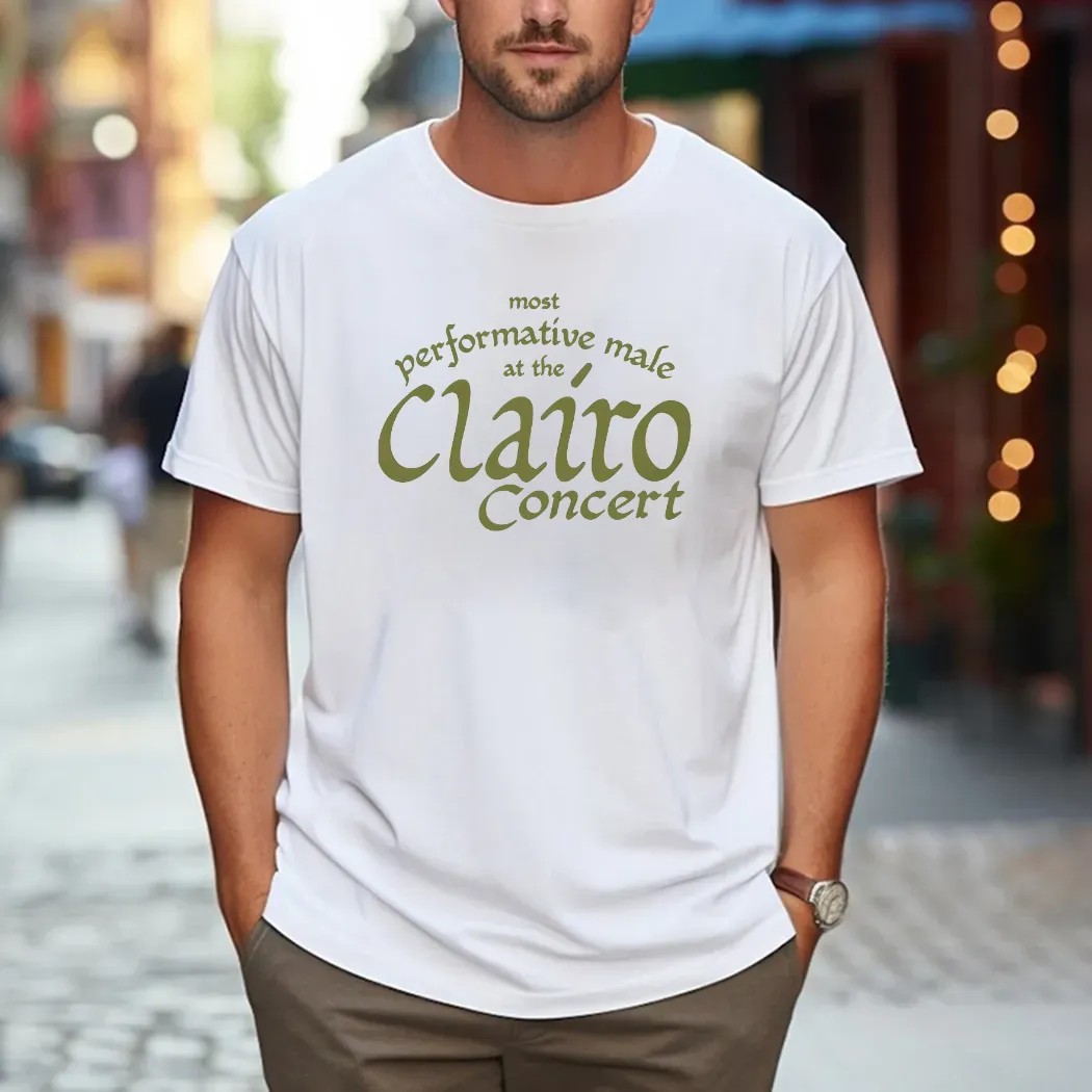 Most Performative Male At The Clairo Concert Meme T Shirt