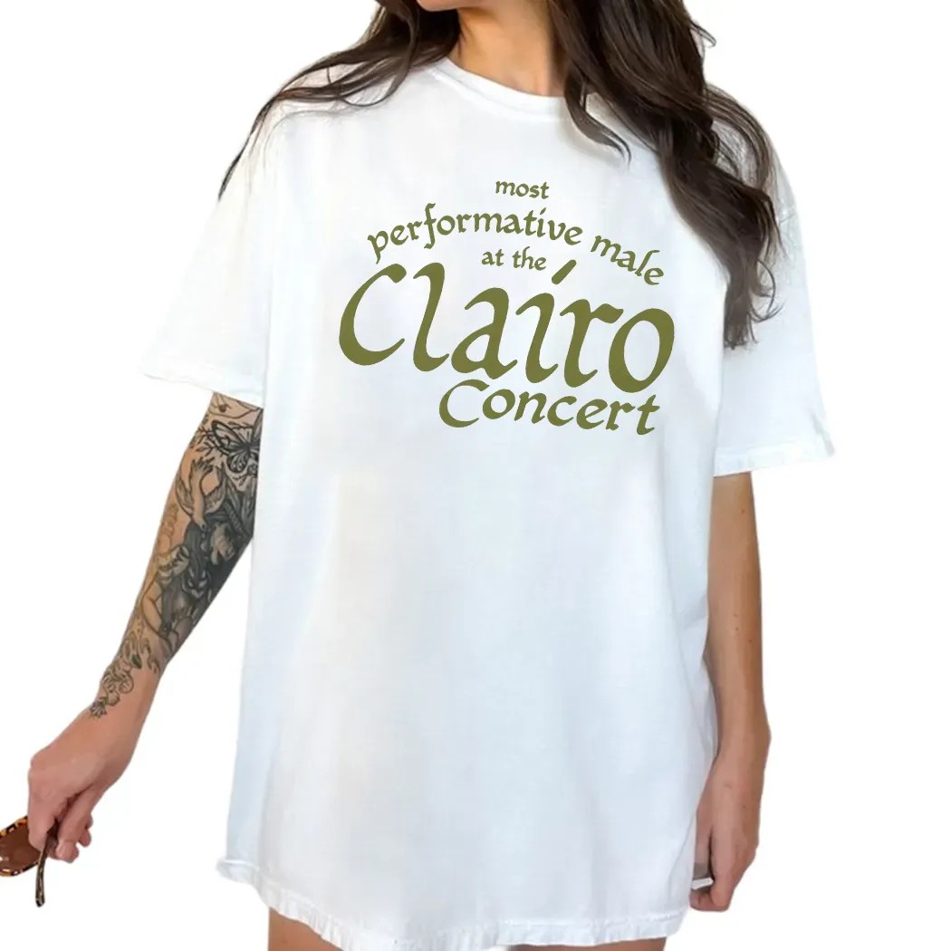 Most Performative Male At The Clairo Concert Meme T Shirt