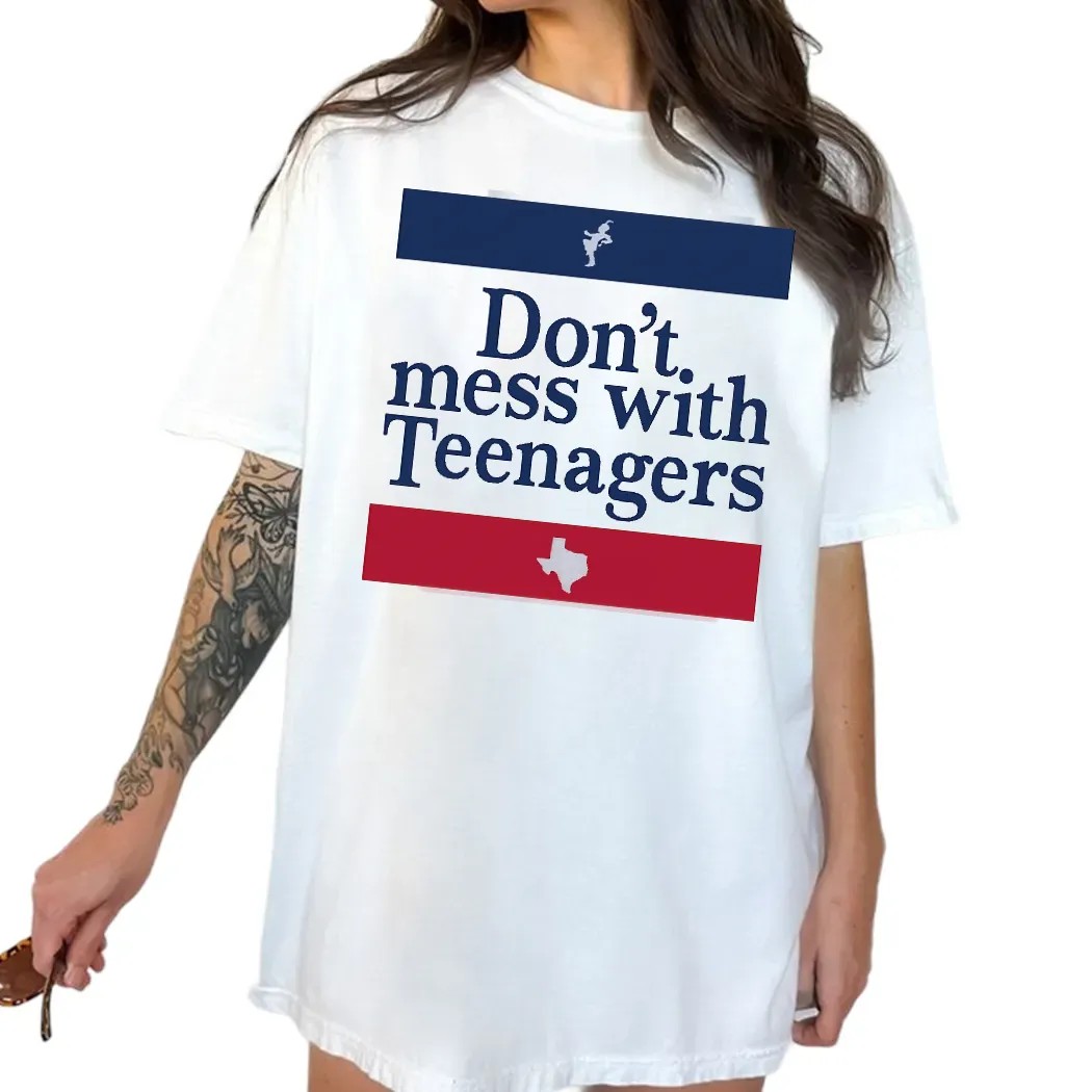 My Chemical Romance Arlington Concert Don't Mess With Teenagers T Shirt