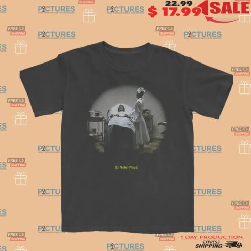 My Chemical Romance G Note Plays Patient And Nurse T Shirt