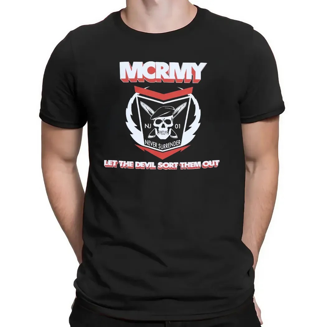 My Chemical Romance MCRMY Never Surrender Let The Devil Sort Them Out T Shirt
