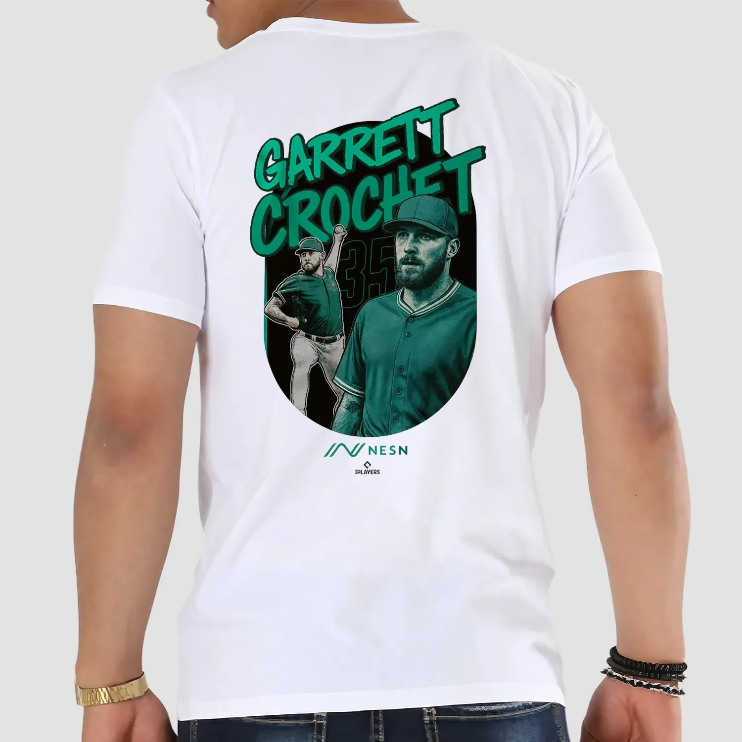 NESN Garrett Crochet Boston Red Sox T Shirt