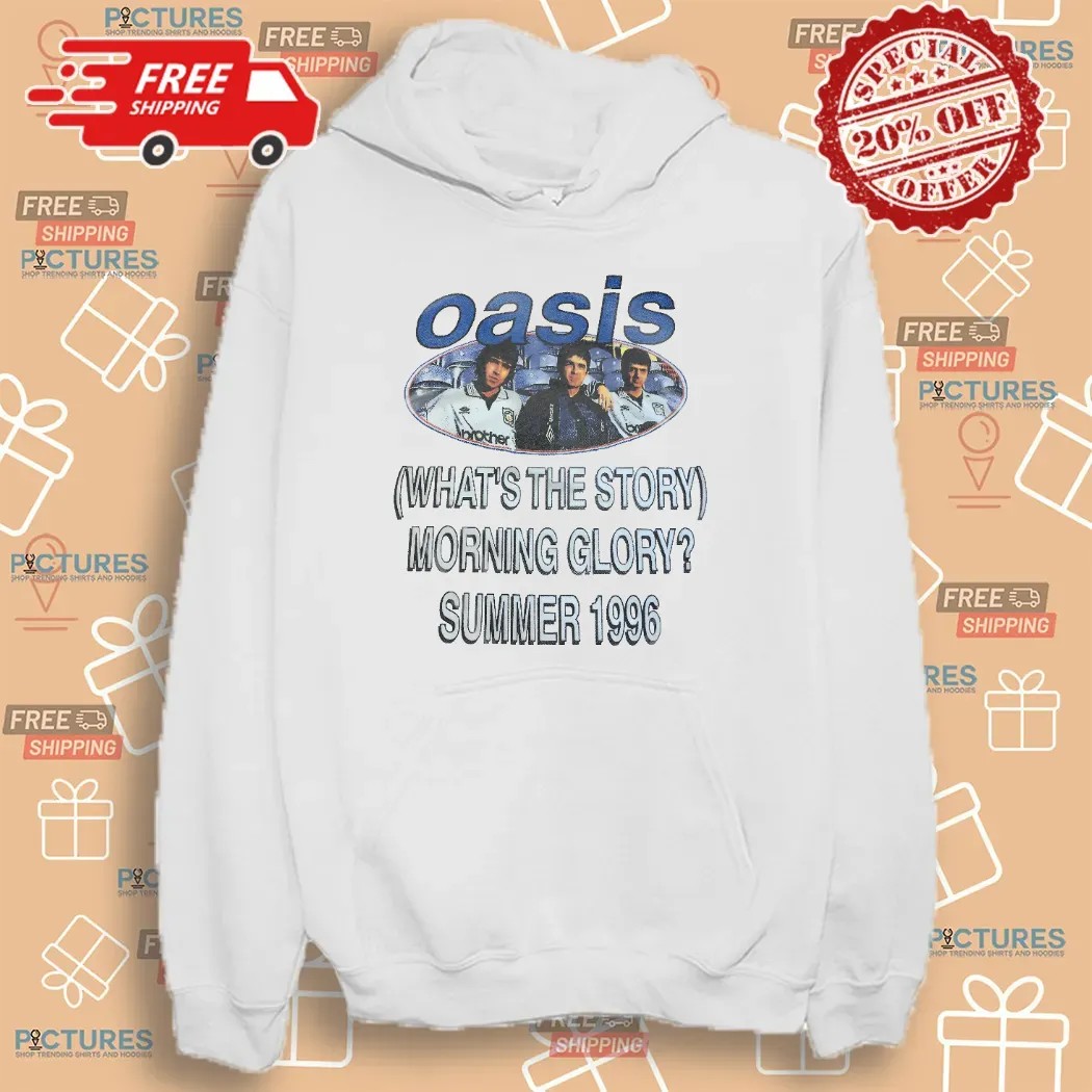 Oasis What's The Story Morning Glory Summer 1996 Tour T Shirt
