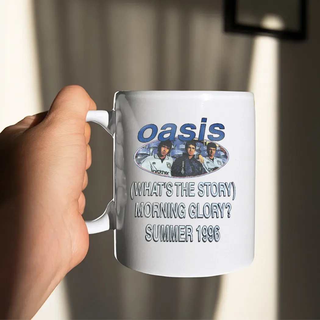 Oasis What's The Story Morning Glory Summer 1996 Tour T Shirt