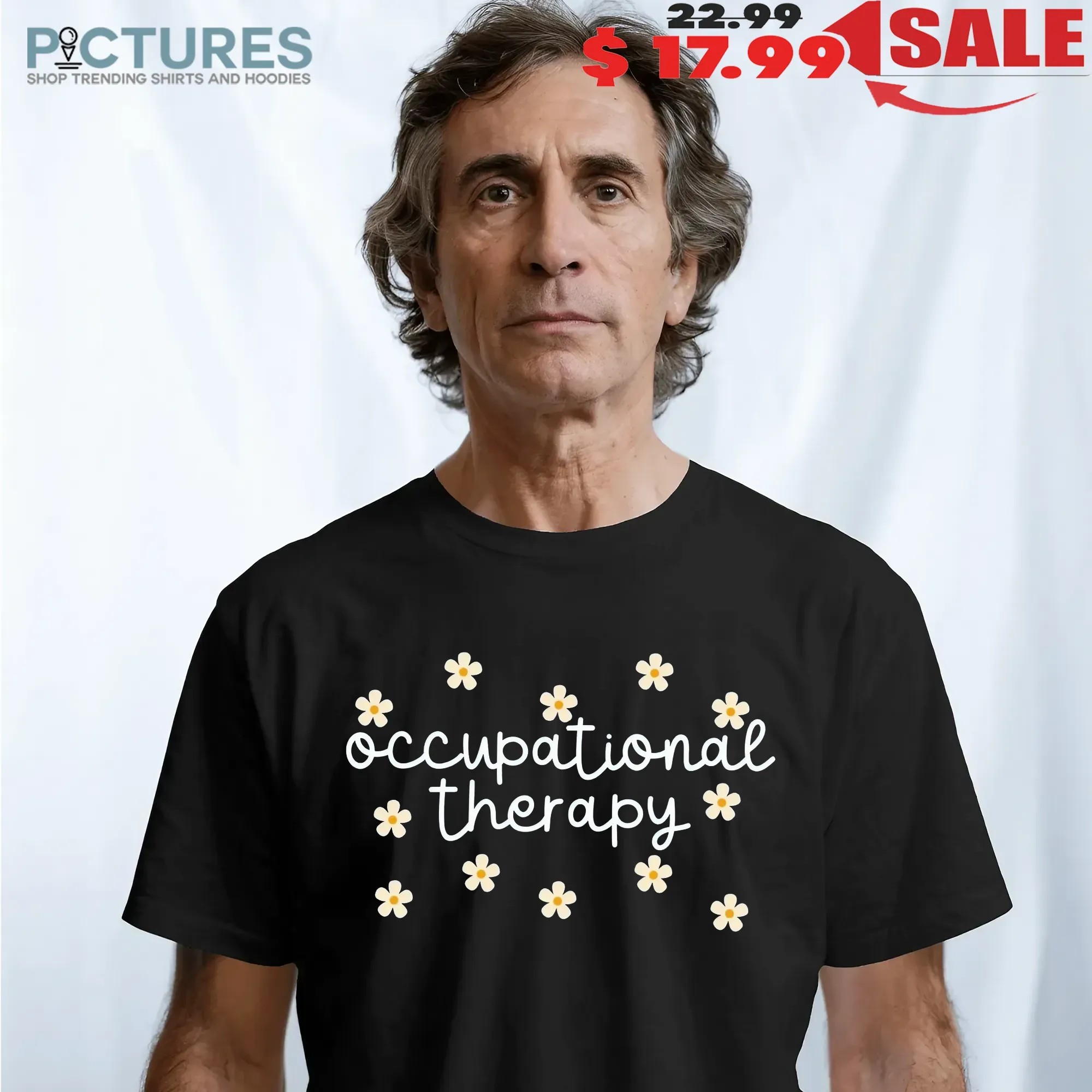 Occupational Therapy Daisy Bow Cute T Shirt Occupational Therapy Daisy Bow Cute T Shirt