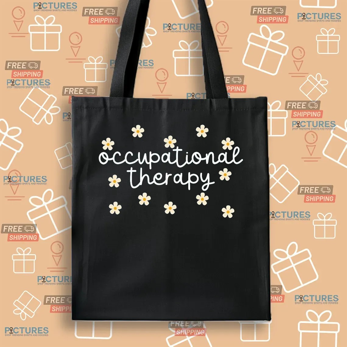 Occupational Therapy Daisy Bow Cute T Shirt Occupational Therapy Daisy Bow Cute T Shirt