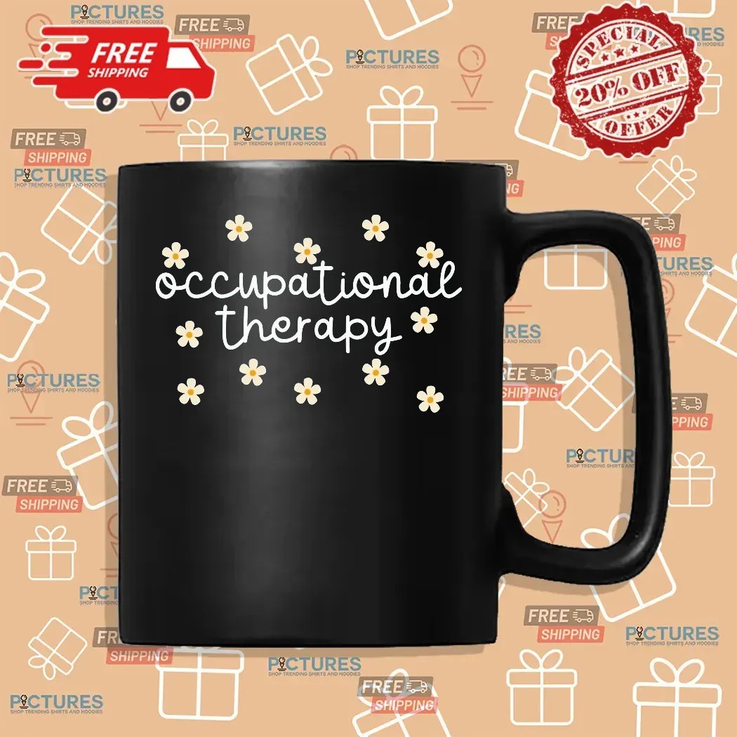 Occupational Therapy Daisy Bow Cute T Shirt Occupational Therapy Daisy Bow Cute T Shirt