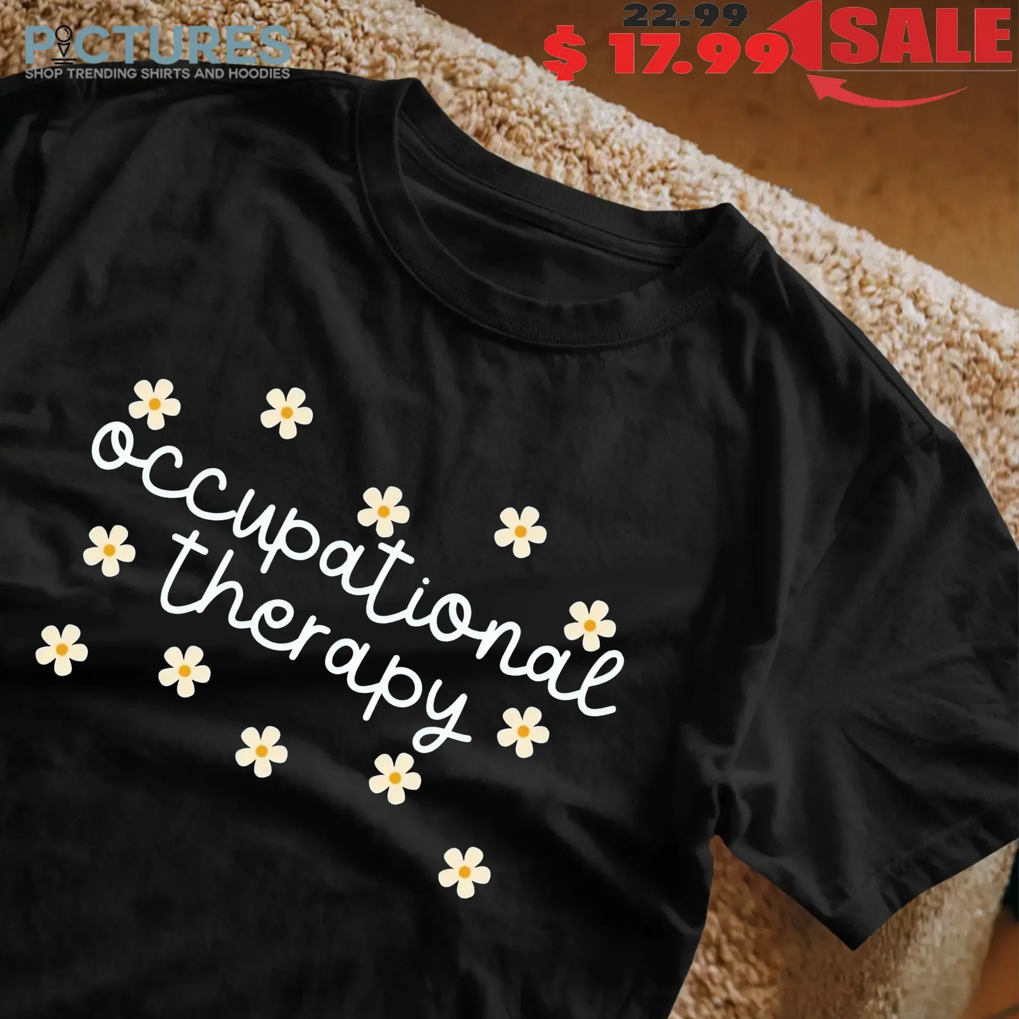 Occupational Therapy Daisy Bow Cute T Shirt Occupational Therapy Daisy Bow Cute T Shirt