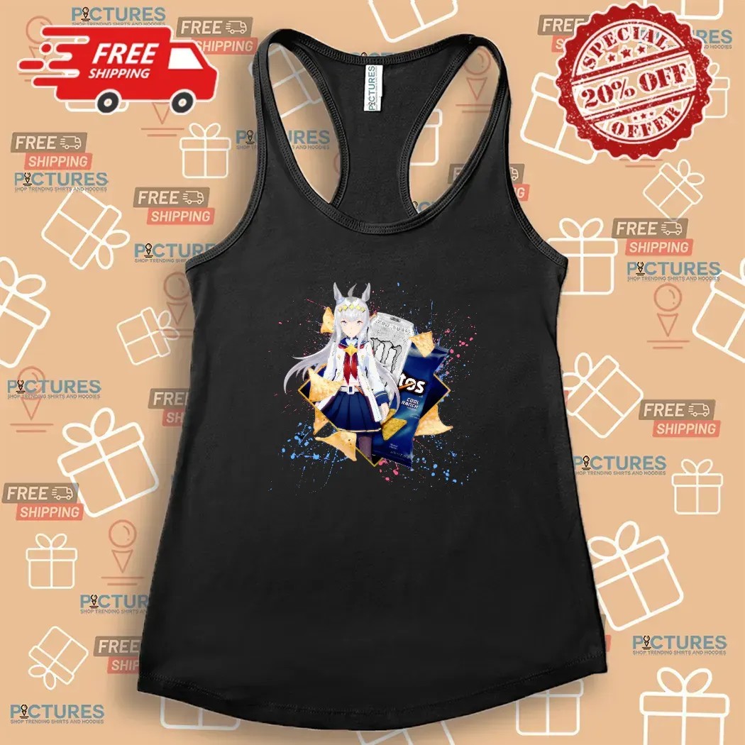 Oguri Cap Uma Musume Pretty Derby Monster Energy Zero Sugar Doritos Cool Ranch Flavored Tortilla Chips Mashup T Shirt Oguri Cap Uma Musume Pretty Derby Monster Energy Zero Sugar Doritos Cool Ranch Flavored Tortilla Chips Mashup T Shirt