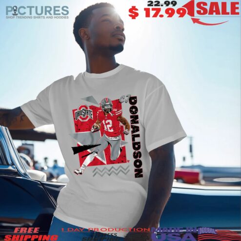 Ohio State Buckeyes Football CJ Donaldson 90s style T Shirt