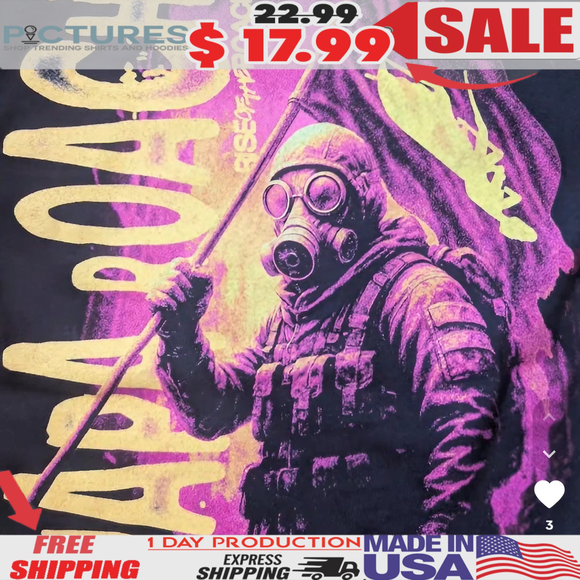 Papa Roach Rise Of The Roach Gas Mask Soldier Graphic Band Tee Punk Rock Merch T Shirt Papa Roach Rise Of The Roach Gas Mask Soldier Graphic Band Tee Punk Rock Merch T Shirt